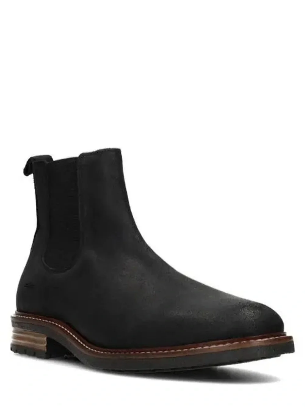 Brand New: Men’s Liverpool Los Angeles Black Suede Rail Chelsea Boots